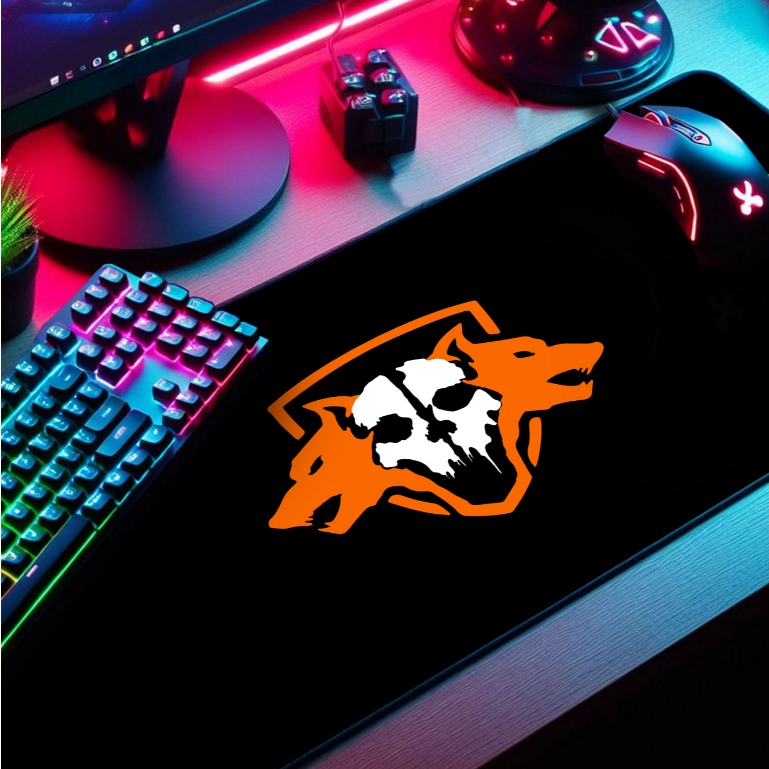 Mouse Pad Gamer p/ Desktop Borda Costurada Estampa Operaçoes Jogos de Tiro, FPS