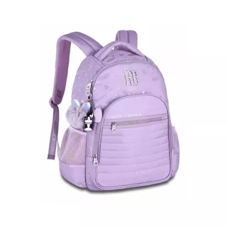 Mochila Juvenil Rebecca bonbon RB24588 com chaveiro