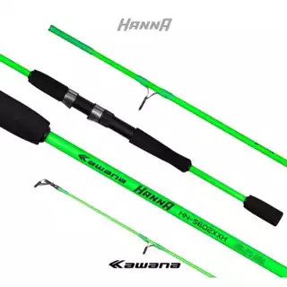 Vara Pesca HANNA KAWANA 1,83mtr. e 1,68mtr. - 2 partes p/ molinete