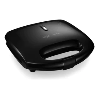 Sanduicheira Grill 2 Em 1, Brunch Time Elgin - Antiaderente, 800W, Preta em Oferta na Shopee