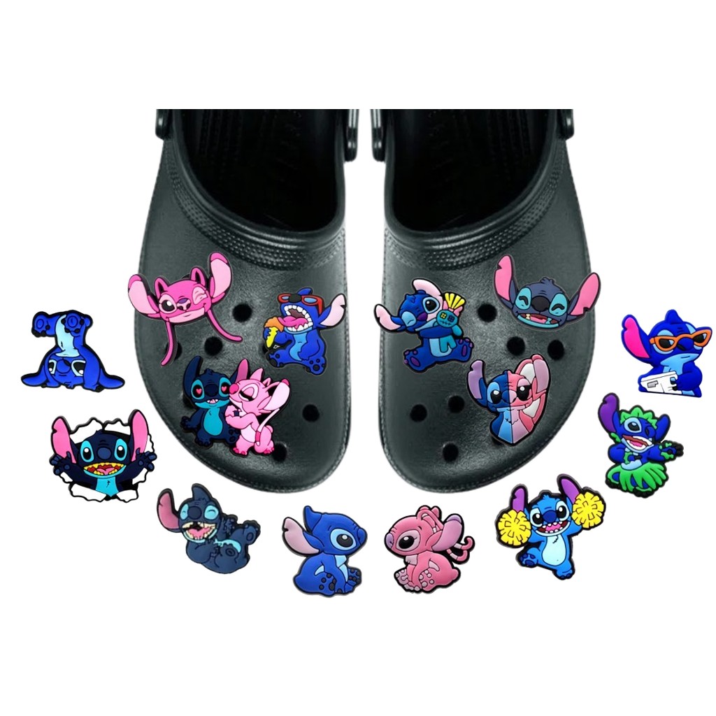 Pins Botons Enfeite Para Crocs Lilo Stitch Kit Com 6 Sortidos | Shopee ...