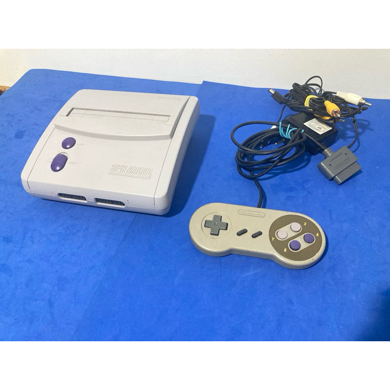 console Super nintendo baby. Super nes com mod av | Shopee Brasil