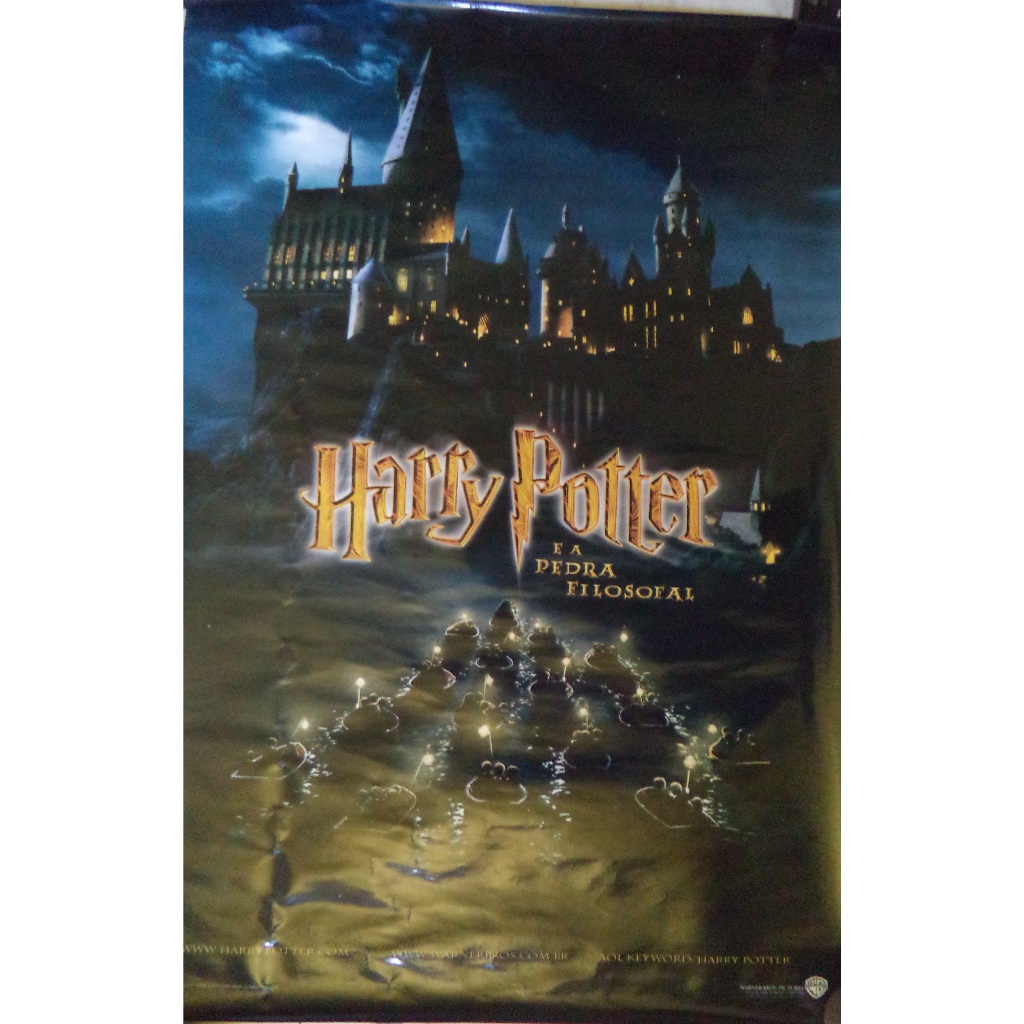 Poster Original Harry Potter e a Pedra Filosofal | Shopee Brasil