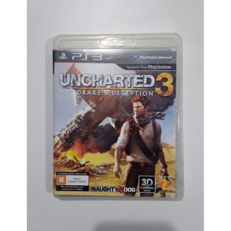 Uncharted 3 Drake's Deception - Jogo | Shopee Brasil