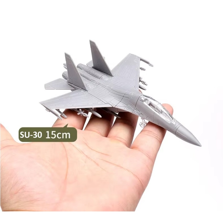 Miniaturas caças F-5 Tiger SU-30 F-15 Eagle F/A-18 - 1:144
