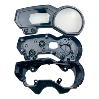 Kit com 3 Carcaças Painel Yamaha FAZER 250 2011 a 2015 Superior + Inferior + Interna.