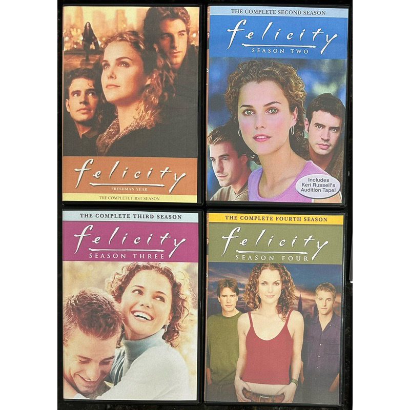 DVD - FELICITY - AS 4 TEMPORADAS (DUBLADO) | Shopee Brasil
