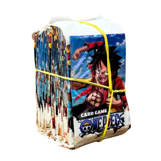 Kit 200 Cards One Piece = 50 Pacotes Fechados Bater Bafo Trocar Figurinhas em Oferta na Shopee