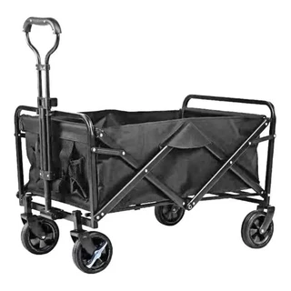 Carrinho Dobrável Multifuncional Articulado Multiuso Portátil Praia Camping Dobrável