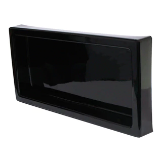 Nicho Sobrepor Preto Instala Fácil Grande 38x78 Sem Quebrar a Parede Quanta