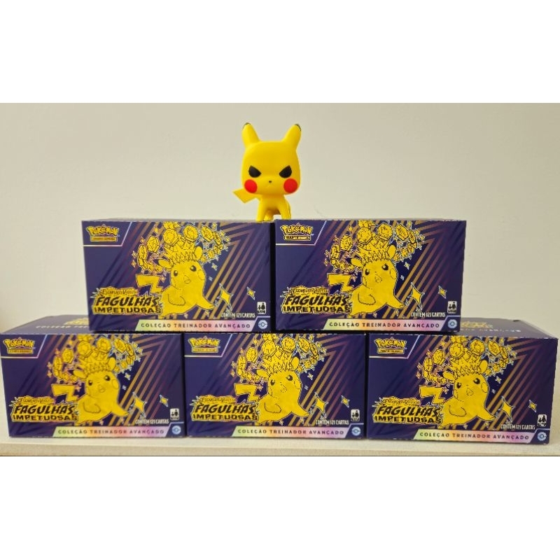 Coleção Treinador Avançado Pokémon Tcg Fagulhas Impetuosas
