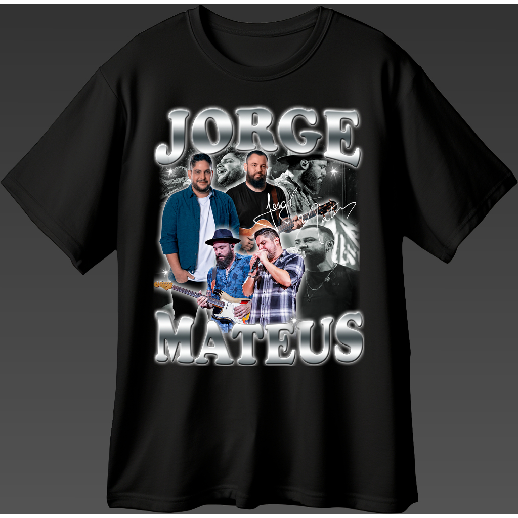 Camisa Jorge E Mateus Varias Cores Tecido Leve Em 100% Algodão ...