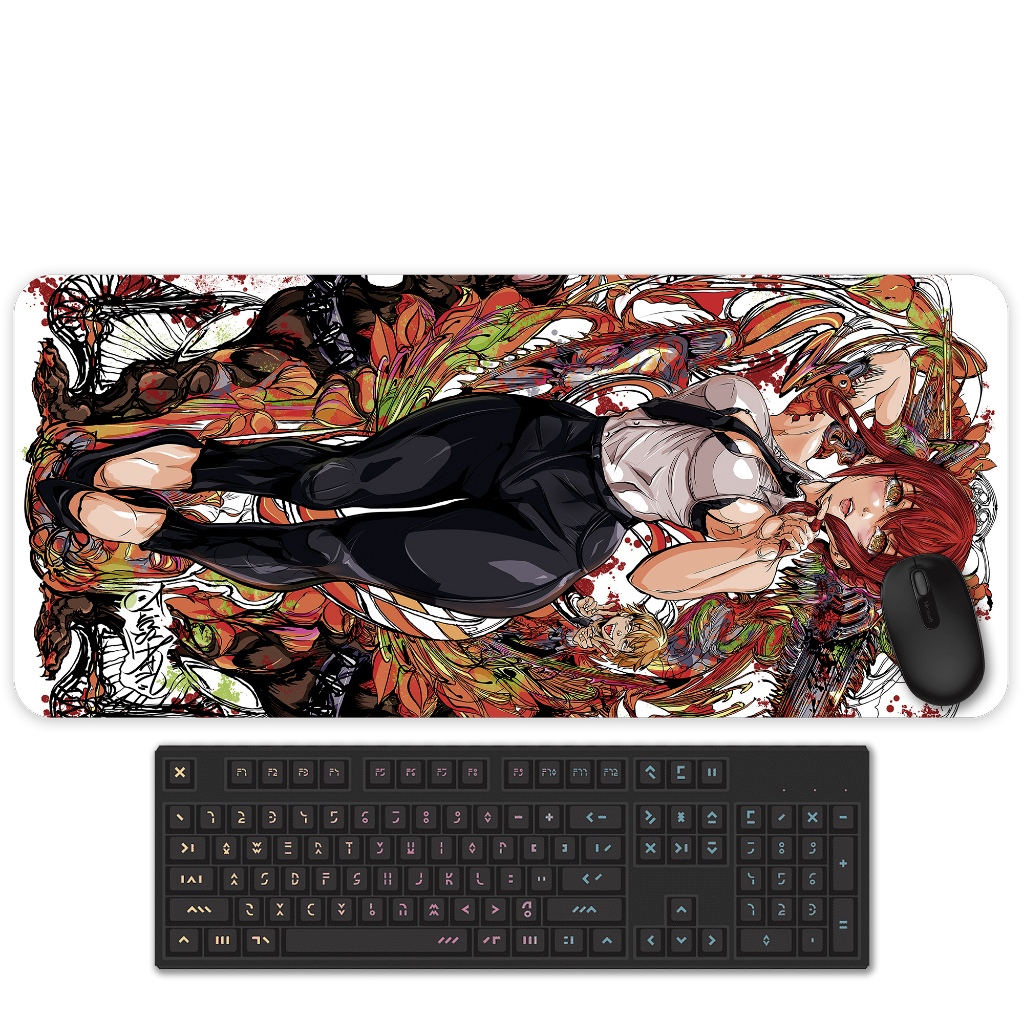 マウス・トラックボール CHAINSAW MAN - LUNAR SPEED Glass Pad