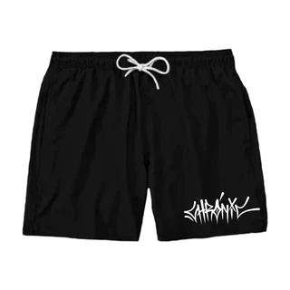 Short Elastano Masculino Bermuda Praia Sport Academia