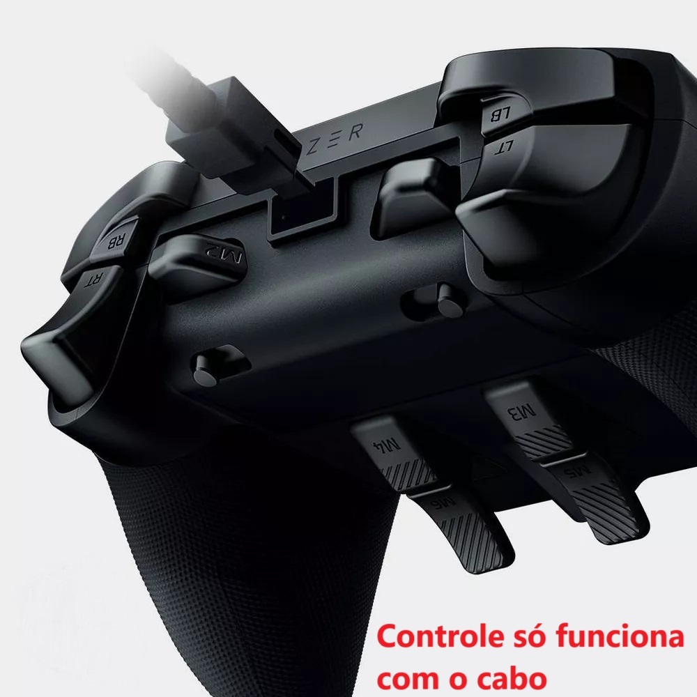 Controle Xbox Series Xbox One PC Razer Wolverine Ultimate Com Fio Shopee Brasil