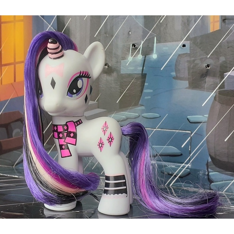 My Litte Pony - Rarity 8cm - Ponymania Toysrus - Original | Shopee Brasil