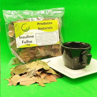 Chá de Insulina Folha 50g - Sr Natureza Produtos Naturais