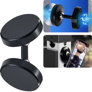 Suporte Magnético Celular Academia Gym Fitnes Multiuso Imã Potente 360° 1 Unidade