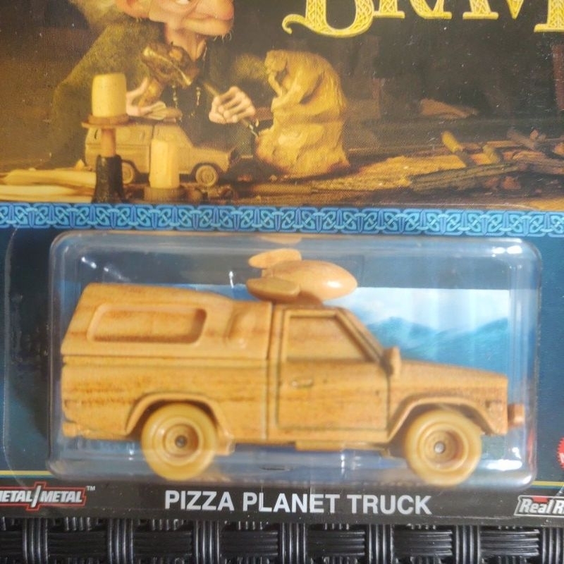 Hot Wheels Temático Premium - Pizza Planet Truck - Disney Pixar