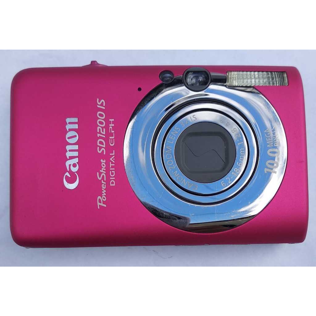 Câmera Digital Canon PowerShot SD1200-IS Rosa 10.0MP 3x S/GARANTIA P/PC ...