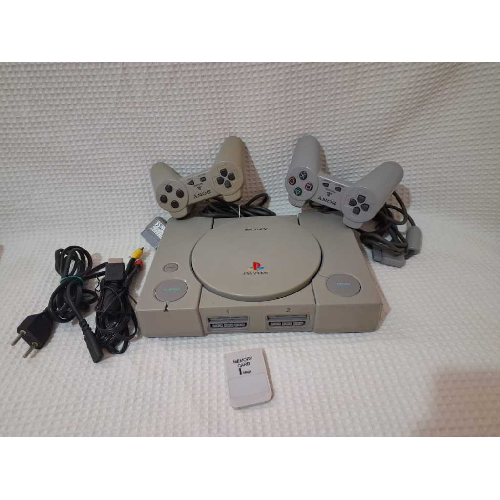 playstation 1 fat play 1 fat completo leitor novo com garantia