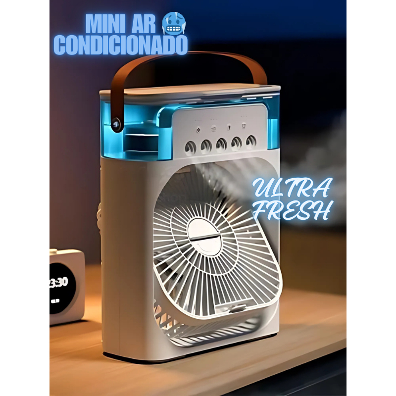 Mini Ar Condicionado Port Til Ventilador Umidificador Climatizador