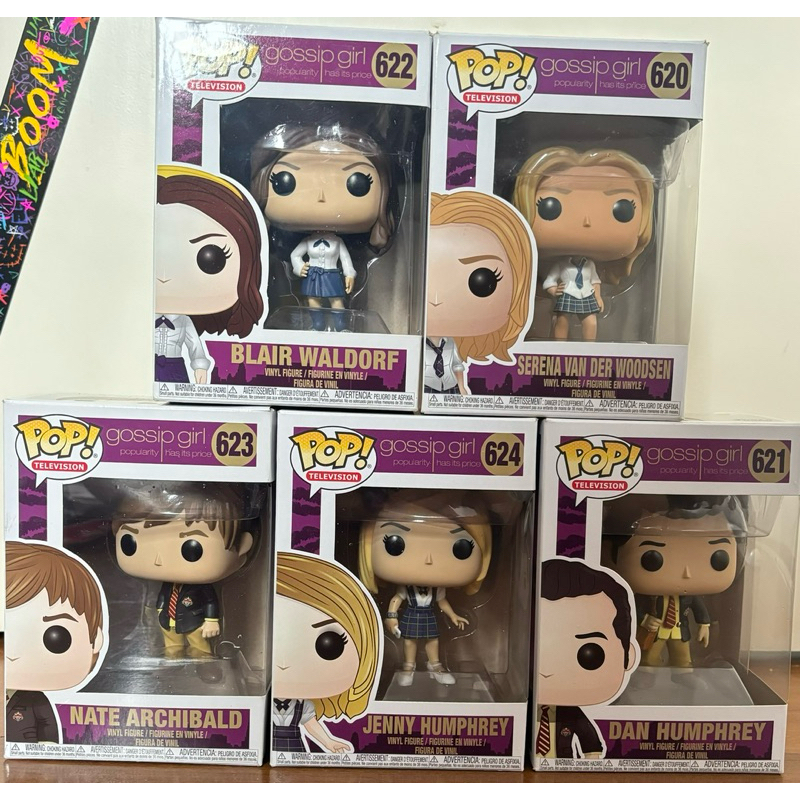 Set Gossip Girl garota do blog FUNKO POP! TELEVISION Blair Waldorf