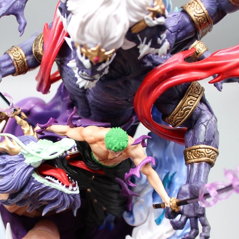 Action Figure Roronoa Zoro - 40cm a 10cm - Ashura - para Fãs de