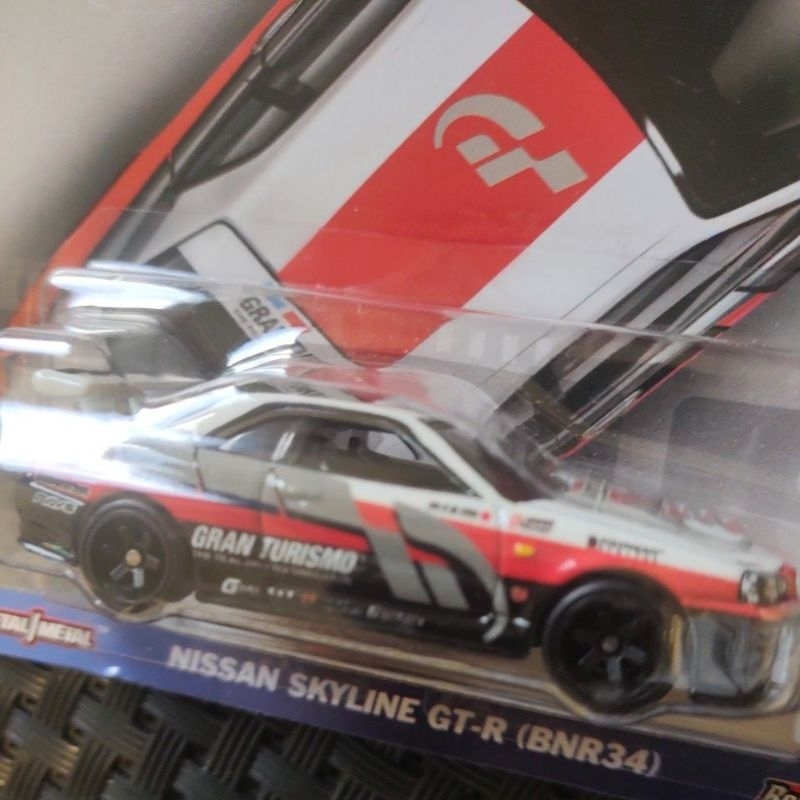 Hot Wheels Premium Gran Turismo Nissan Skyline GT-R R34