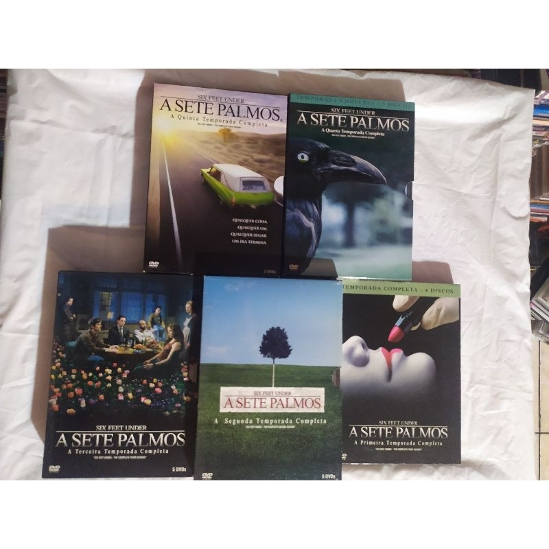 dvd kit a sete palmos série completa 5 temporadas | Shopee Brasil
