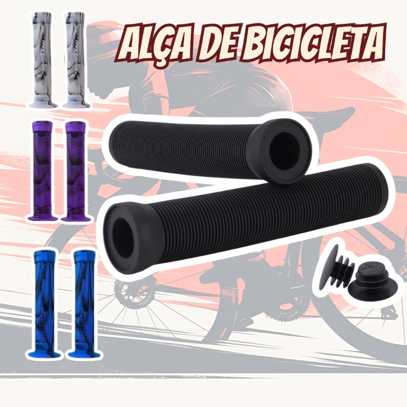 Manopla Gios de Bike Bicicleta Bmx Freeride DH Punho Giosbr 150mm (CORES)