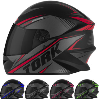 Capacete Moto Fechado Pro Tork R8 Viseira Fumê Masculino Feminino Esportivo Motoboy Motociclista