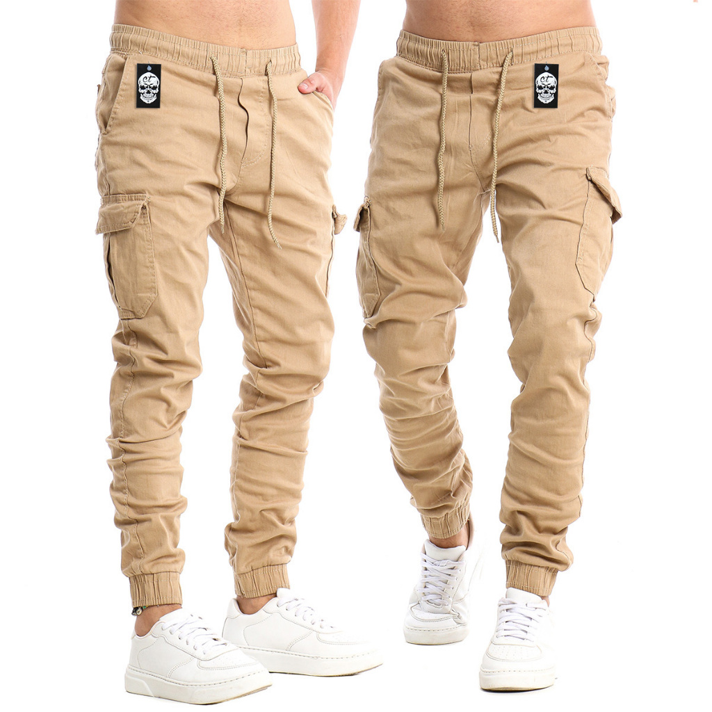 Bolsos Laterais CalÃ§a Jogger Masculina Barata Calça Cargo