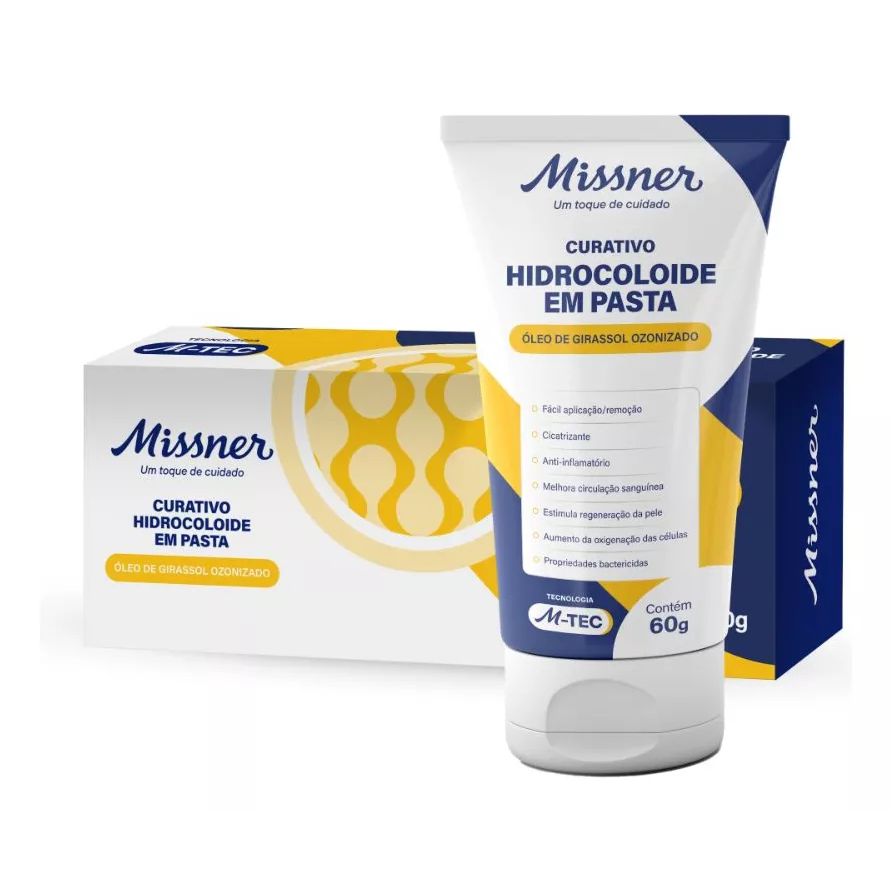 Curativo Hidrocoloide Em Pasta M-tec 60 Gramas | Shopee Brasil