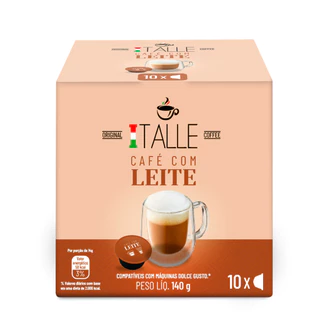 Cápsulas Café Com Leite Dolce Gusto Compatíveis Café