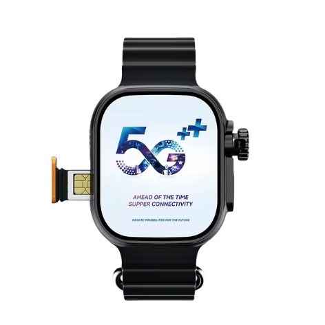 Smartwatch 49mm Microwear Ultra 3 AI 5G Tela Amoled Kit com Acessórios Incluso