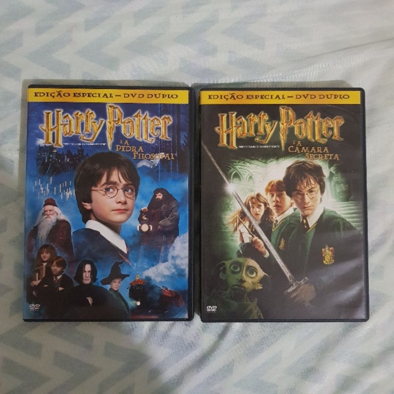 dvd Harry Potter e a pedra filosofal e a câmera secreta | Shopee Brasil