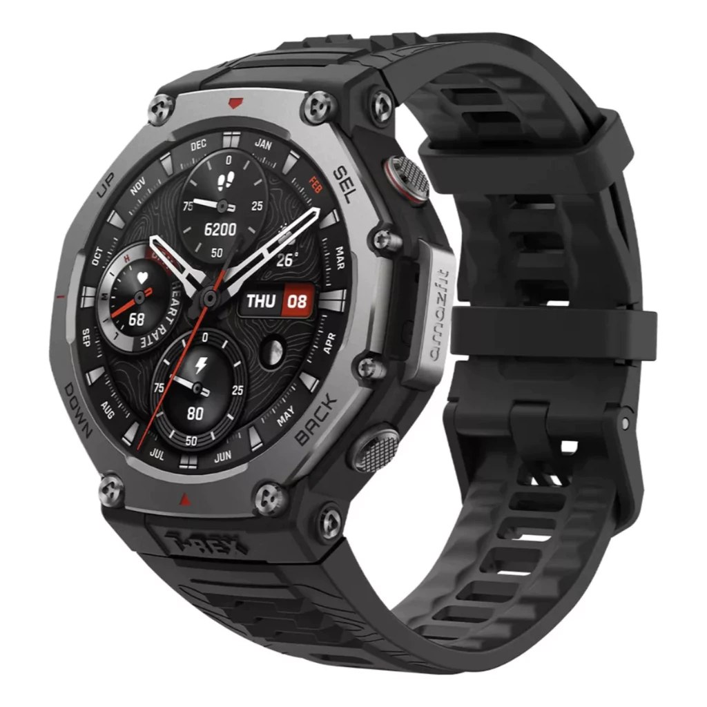 ORIGINAL Relógio Smartwatch Amazfit T-rex 3 A2323 Preto Onyx Black ou Cinza Haze Gray