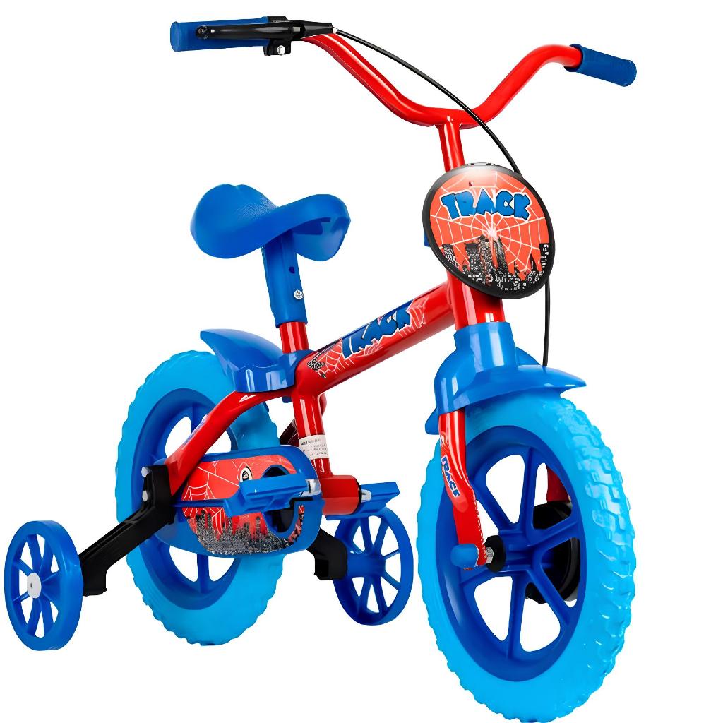 Bicicleta Bike Criança 2 A 5 Anos Aro 12 Infantil C/ Rodinha MENINO De ...
