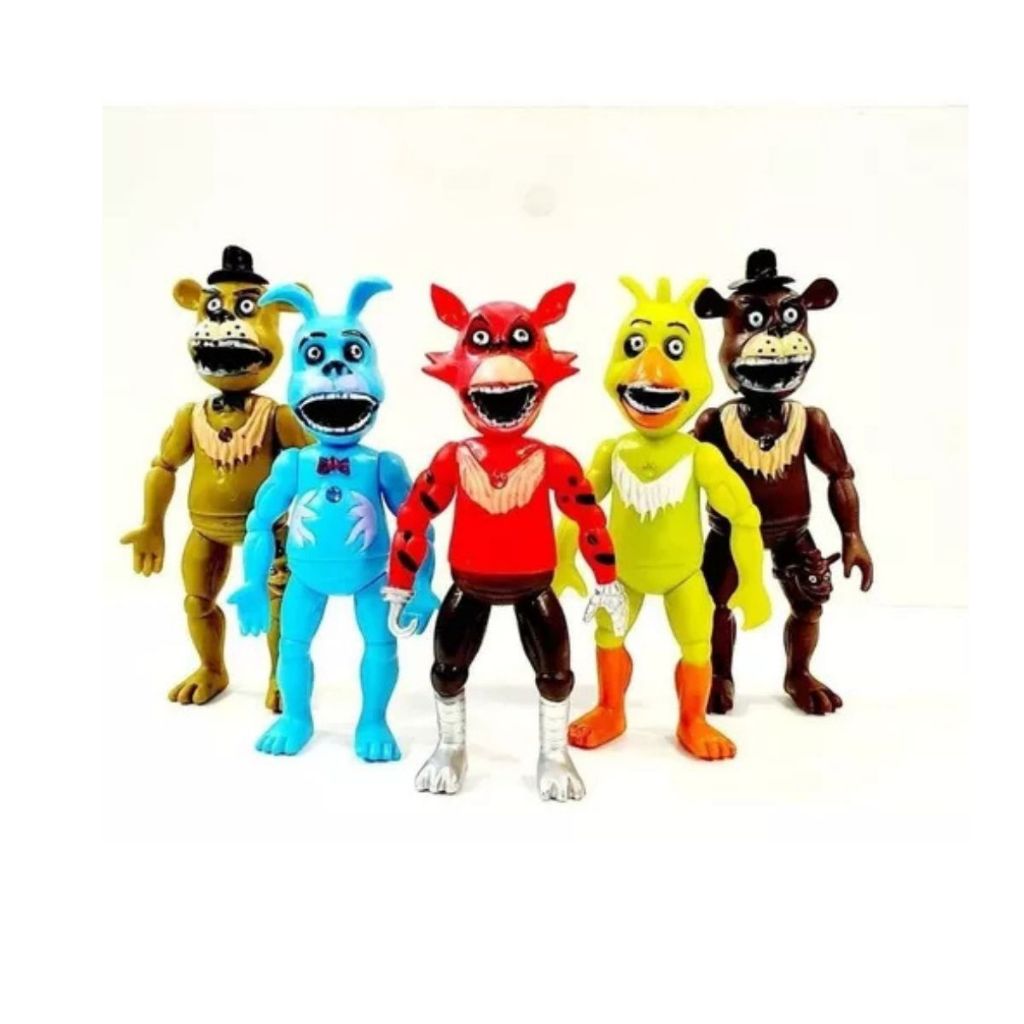Kit Animatronics Exclusivo - Five Nights At Freddy's - 5 Bonecos em Um ...