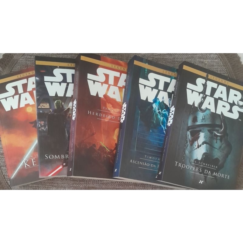 Livros Star Wars - Em ótimo estado!