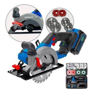 Serra Circular Profissional Recarregável Portátil Brushless Bateria 48v Ferramenta De Madeira Rodapé