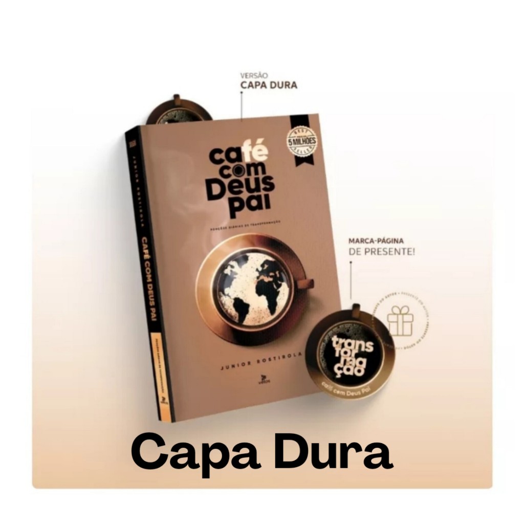Café Com Deus Pai 2025 Capa Dura devocional Porções diárias de ...