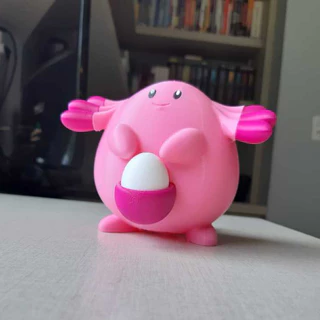 Chansey Pokémon - Impressão 3D