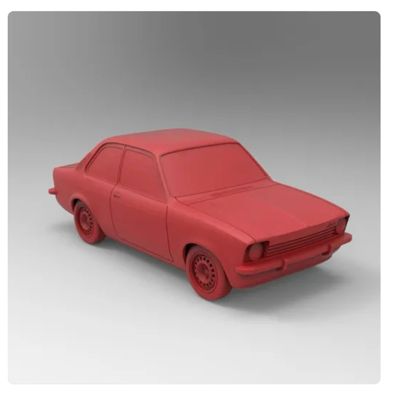 Miniatura Chevette Tubarão 1/24