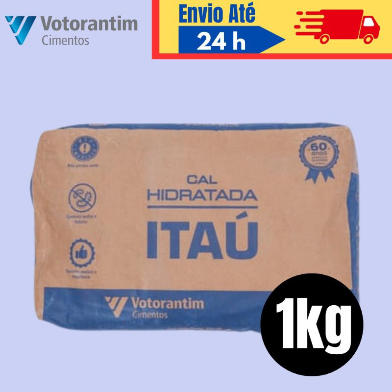 cal hidratada itau Pacote 1kg | Shopee Brasil