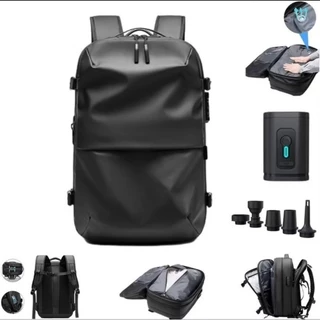 Mochila 60l Laptop De Compressão A Vácuo De Grande Capacidade, Mochila De Viagem Escola E De Negócios laptop 17"