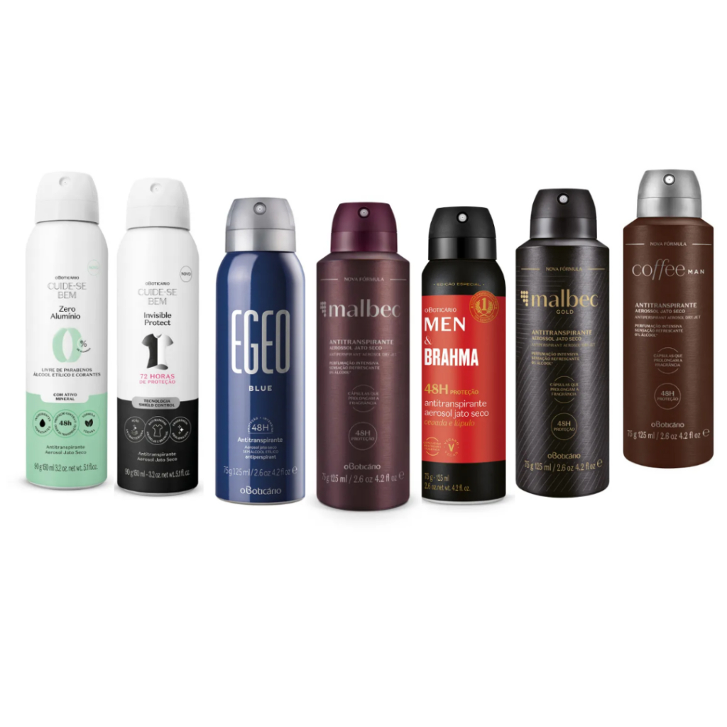 Desodorante Antitranspirante Aerosol O Boticário Masculino Variados ...