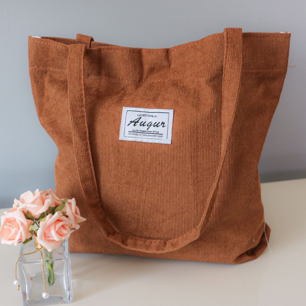 Bolsa Feminina De Ombro Veludo Espaçosa Coletê Transversal Moda Lançamento Casual