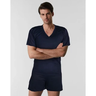 Pijama Masculino Short e Blusa Malha Conforto em Oferta na Shopee
